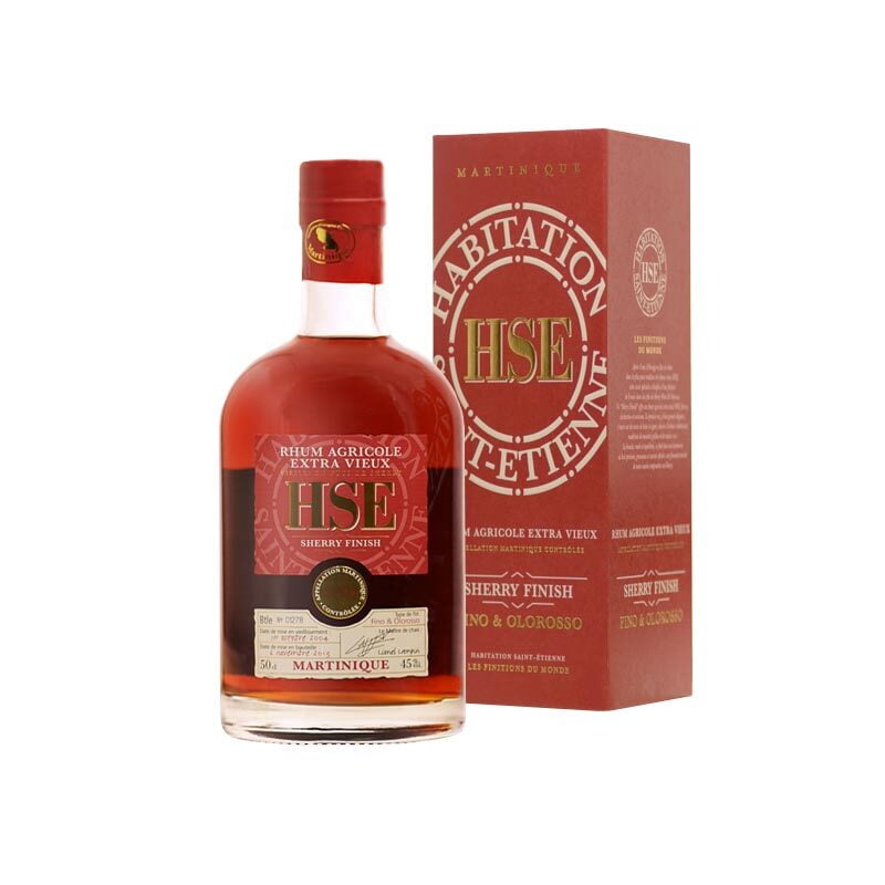 HSE Rhum Extra Vieux Agricole Sherry Finish 2004 Fino & Olorosso